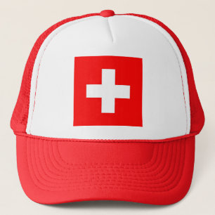 Hat with Flag of Switzerland