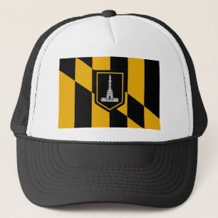 Hat with Flag of the Baltimore, Maryland, USA