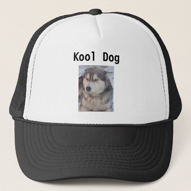 Hat With Husky (Front)