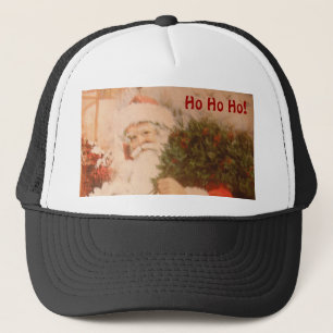 Hat With Santa Ho Ho Ho
