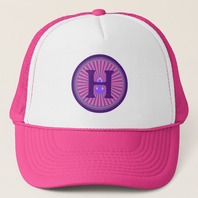 Hat - Yoga Zen - Personalised - Add Initial (Front)