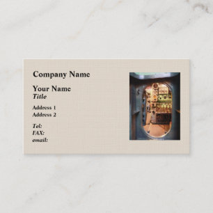 Hatch in Submarine Business Card