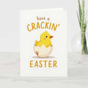 Hatched Easter Greeting Card