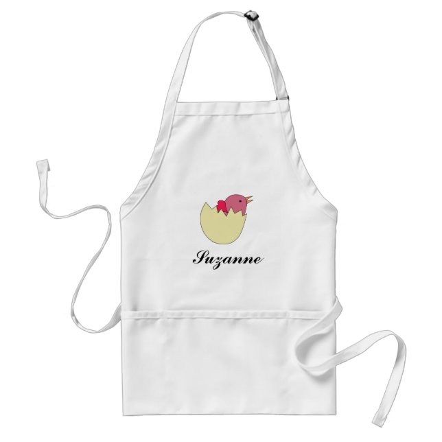Hatched Suzanne Standard Apron (Front)
