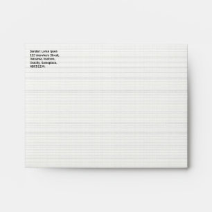 Hatched Texture Paper Look Envelopes