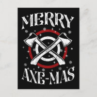 Hatchet Axe Throwing Lumberjack Merry Axe-mas