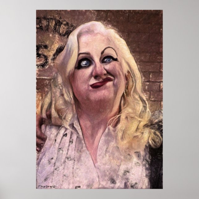 Hatchet Face Poster (Front)