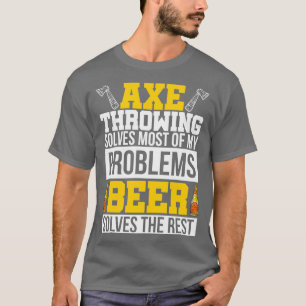 Hatchet Throwing Axe Axe Throwing 2 T-Shirt