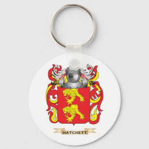 Hatchett Coat of Arms (Family Crest) Key Ring