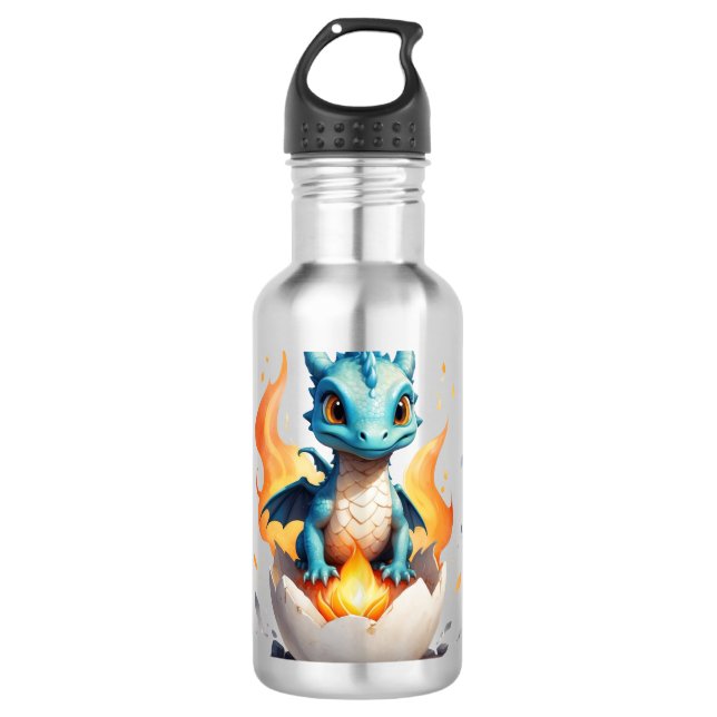 Hatching Baby Dragon  710 Ml Water Bottle (Front)