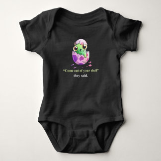 "Hatching" baby dragon Baby Bodysuit
