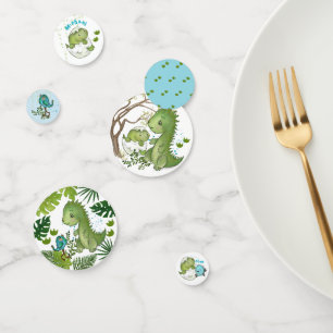 Hatching Dino Baby Shower Table Confetti