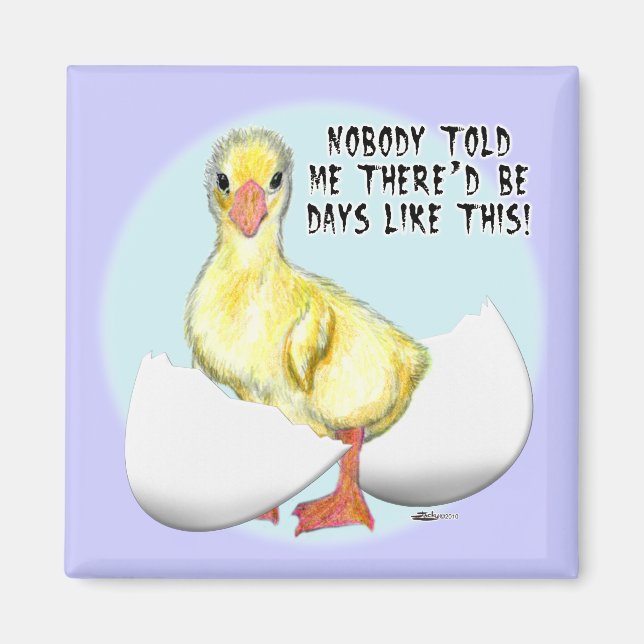 Hatching Egg2 Magnet (Front)