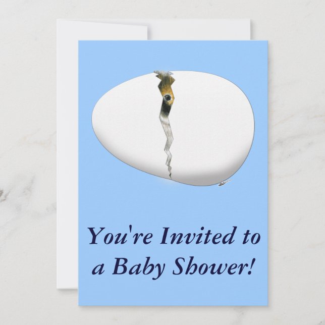 Hatching Egg Invitation (Front)