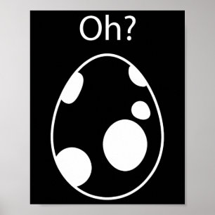 Hatching Egg Oh Gamer  Poster
