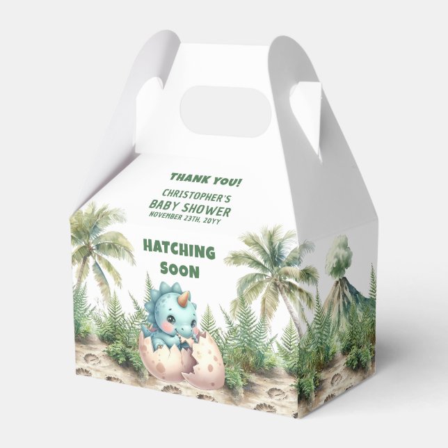 Hatching Soon Guest Keepsake Baby Thank You Box (Front Side)