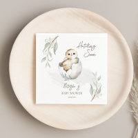 Hatching soon little bird spring baby shower