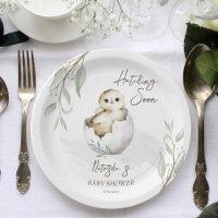 Hatching soon little bird spring baby shower