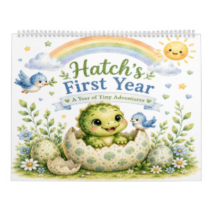Hatch's First Year Calendar Dino-Mite Friends