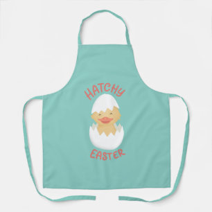 Hatchy Easter cute hatching chick Apron