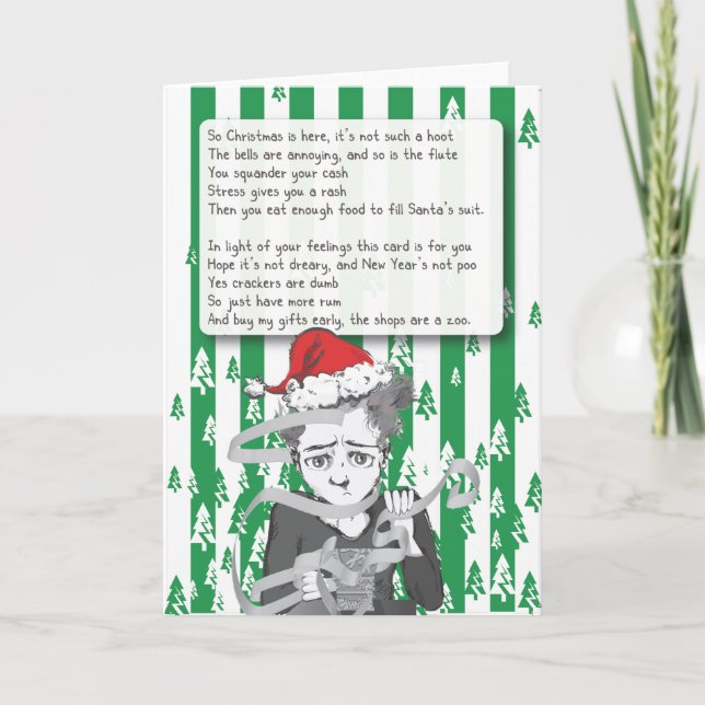 Hate Christmas Card (Front)