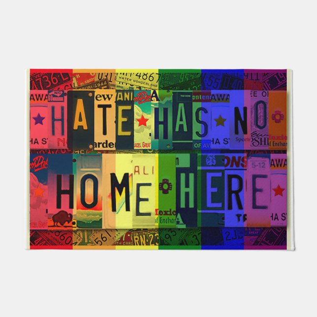Hate Has No Home Here Doormat, Kindness Doormat (Front)