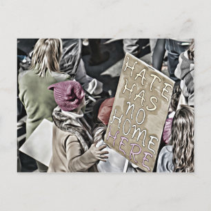 Hate Has No Home Here Postcard