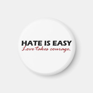 Hate is easy [magnet]. magnet