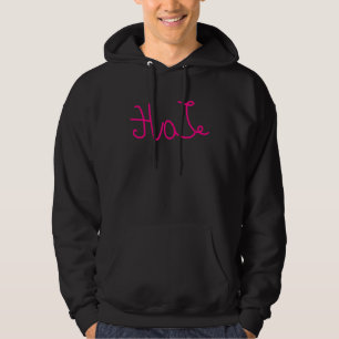 Hate Love Mirror Double Image Meaning  Men Women Hoodie