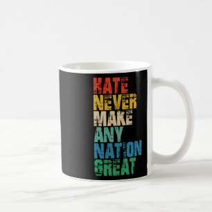 Hate Never Made Any Nation Great Anti Trump Impeac Coffee Mug