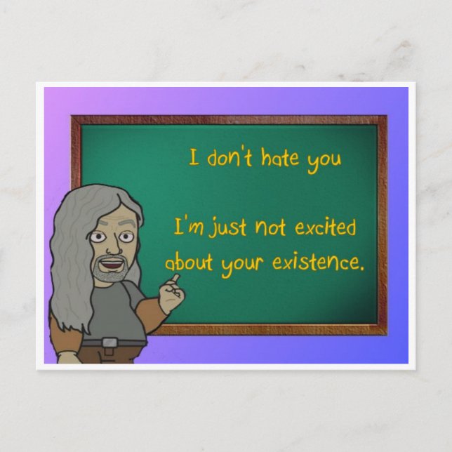 hate postcard (Front)