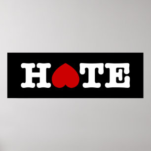 HATE POSTER