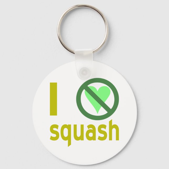 Hate Squash Key Ring (Front)