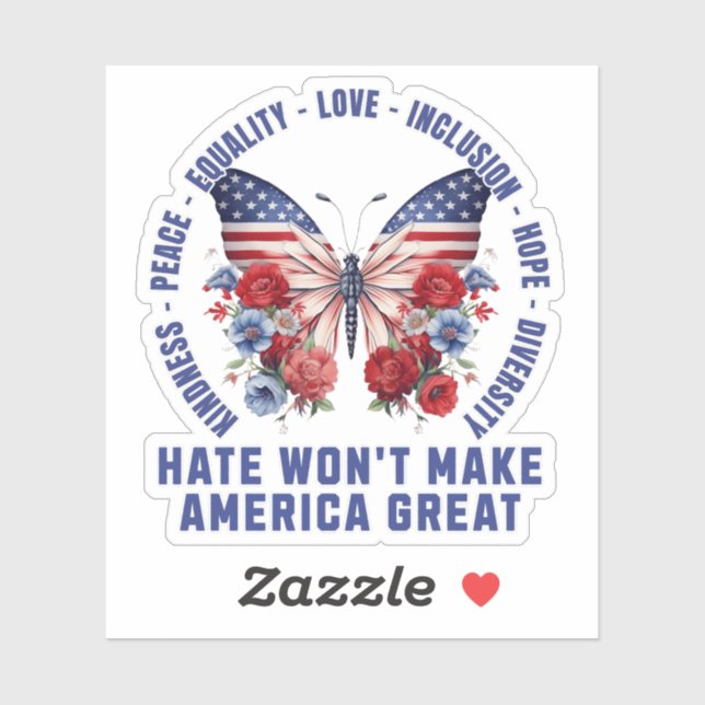 Hate Won't Make America Great (Sheet)