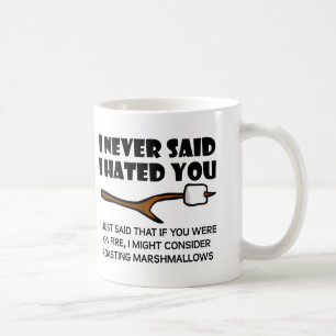 Hateful Marshmallows Funny Mug