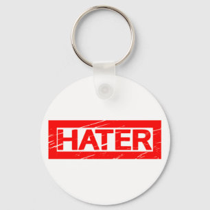 Hater Stamp Key Ring