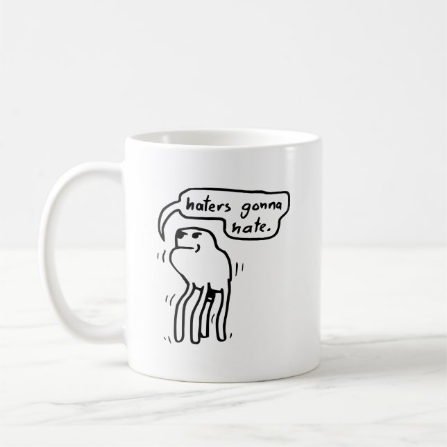Haters Gonna Hate Mug (Left)