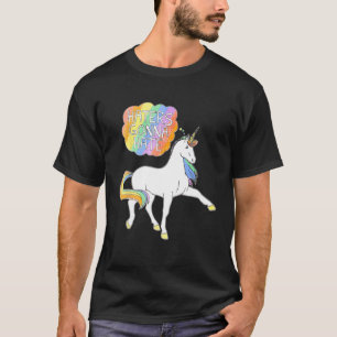 Haters Gonna Hate Unicorn Funny Cute T-Shirt