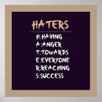 Haters poster