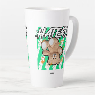 HATERS Teddy Bear - Embrace the Love with a Touch Latte Mug