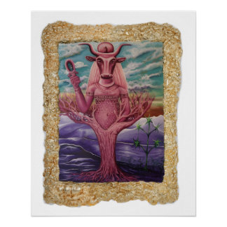 Hathor art poster by Nefertara