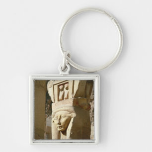 Hathor-headed column, from the Chapel of Key Ring