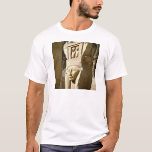 Hathor-headed column, from the Chapel of T-Shirt
