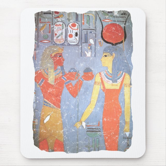 Hathor & Horemheb Mouse Pad (Front)
