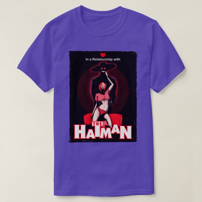 Hatman Boyfriend T-Shirt (Design Front)