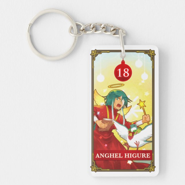 Hatoful Advent Anghel-Nageki Key Ring (Front)