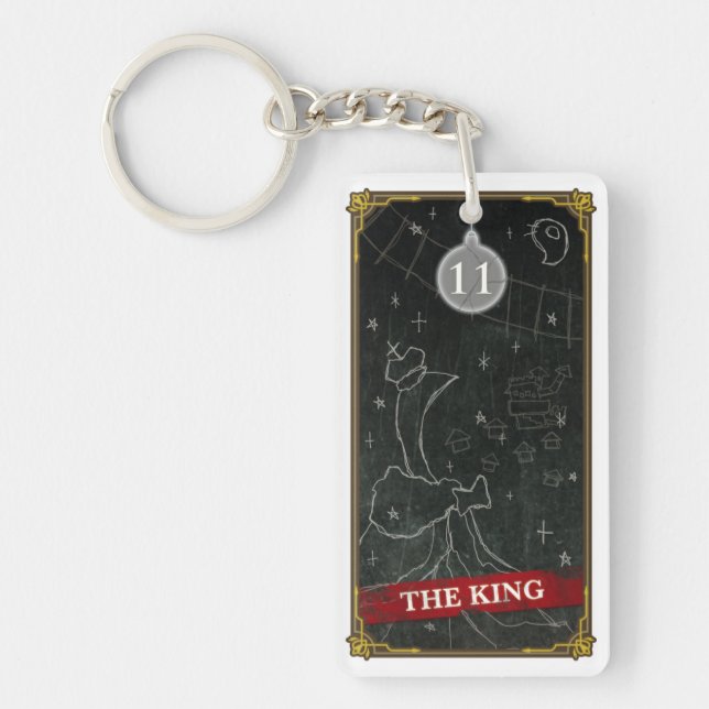 Hatoful Advent calendar 11: The King Key Ring (Front)