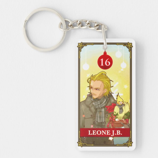 Hatoful Advent Leone-Yuuya Key Ring (Front)