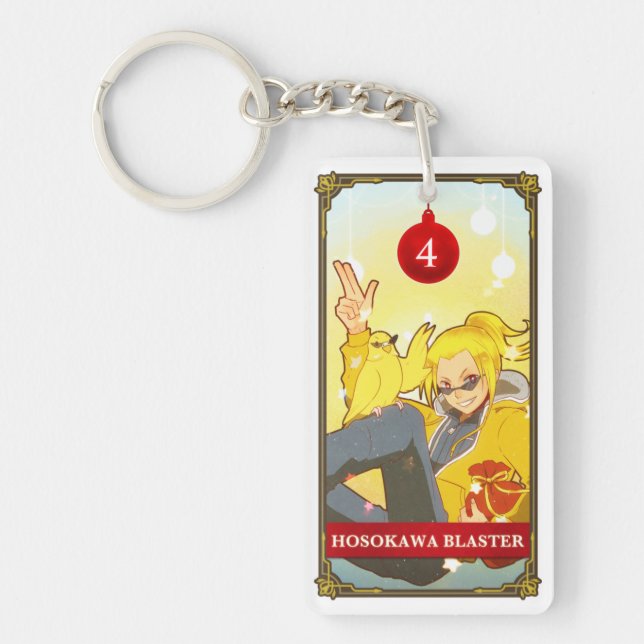 Hatoful Advent Rabu-Azami Key Ring (Front)