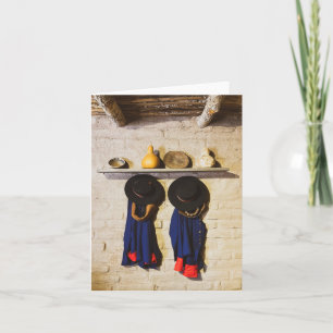 Hats and Coats in the Old Pueblo Card